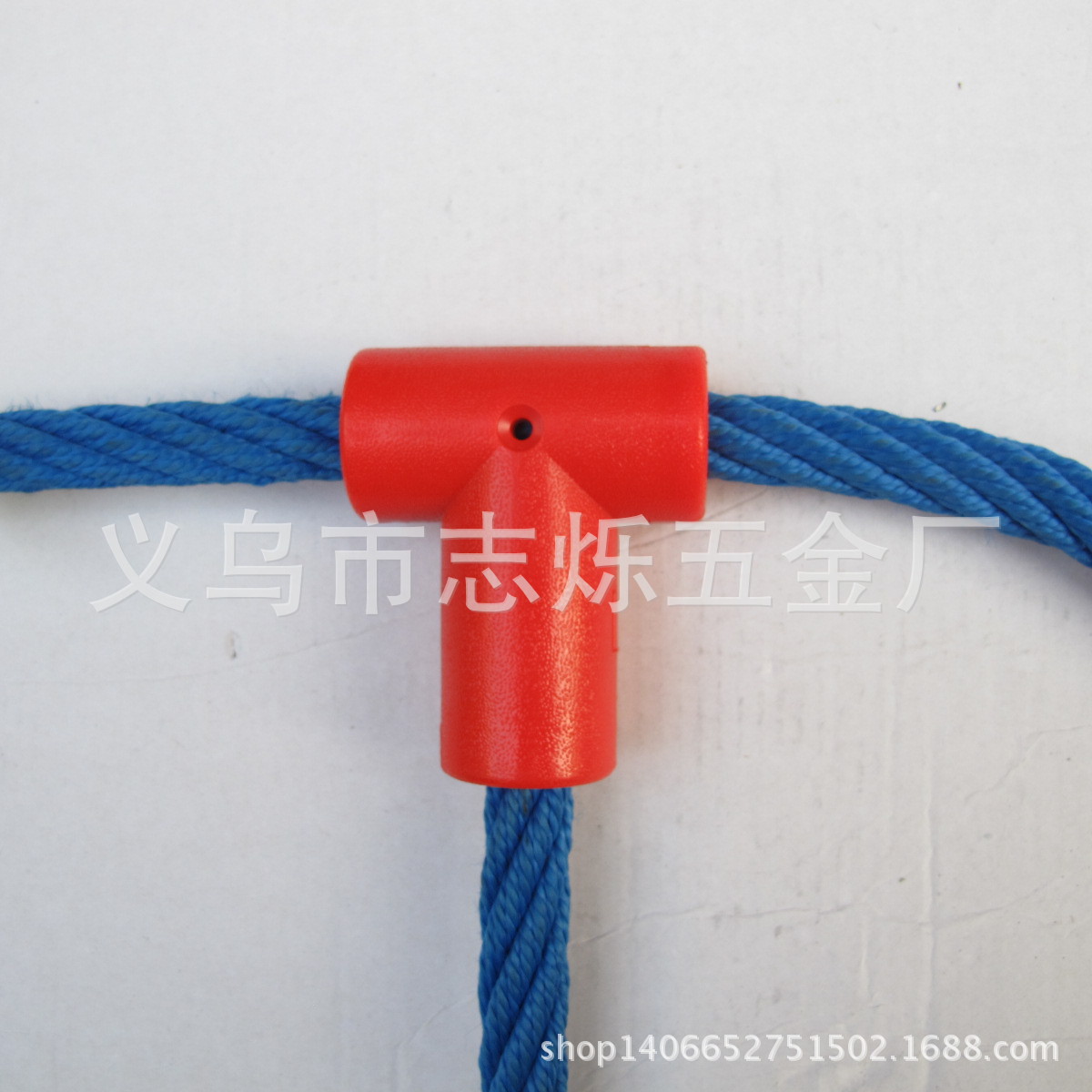 复合绳连接件 三通连接扣  爬网扣 爬网紧固件 爬网固定件