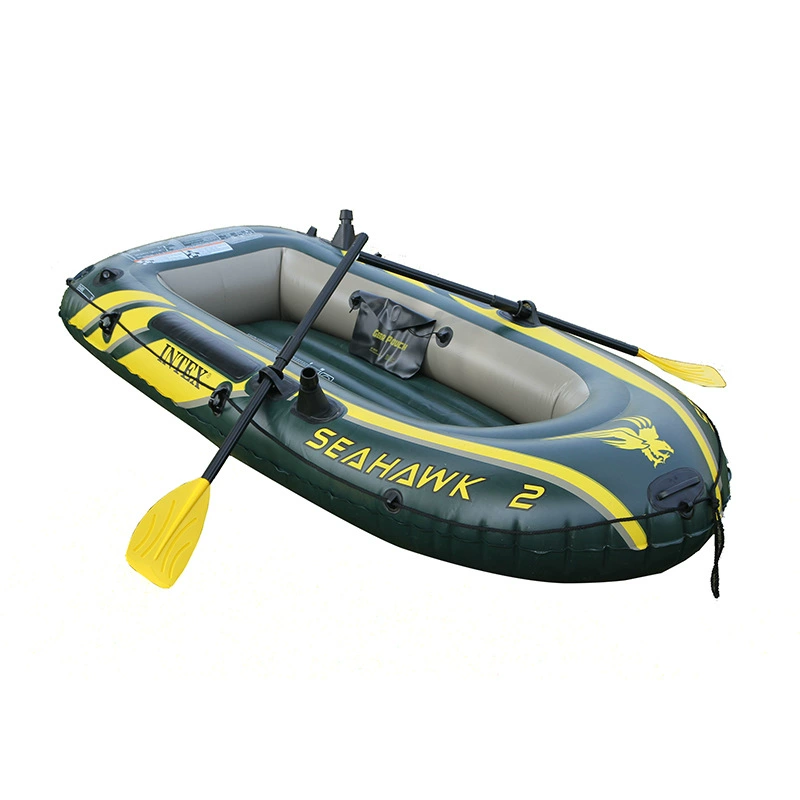 INTEX 68347 Seahawk двухместная надувная лодка-каяк, inflatable boat, рыбная лодка производитель находит товары