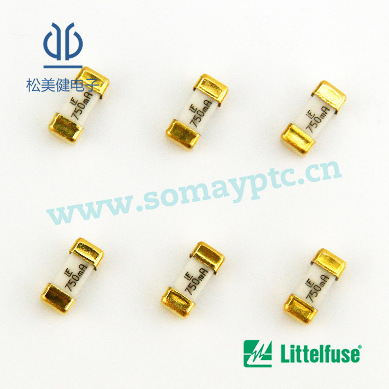 0451.750NRL力特Littelfuse快断125V750mA 一次性保险丝1808贴片