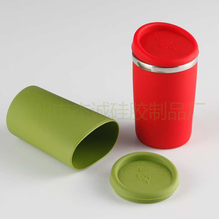 厂家供应 硅胶杯盖 海豚杯盖 不锈钢杯杯盖密封防漏