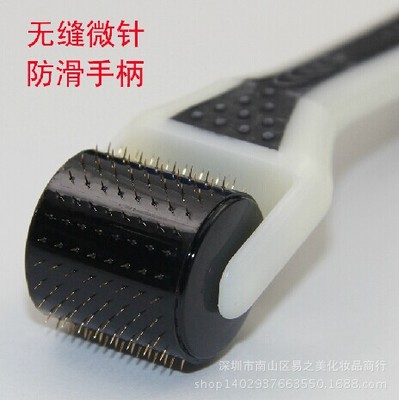 微针滚轮祛痘印痘坑凹凸疤痕收缩毛孔去红血丝细纹搭配冻干粉