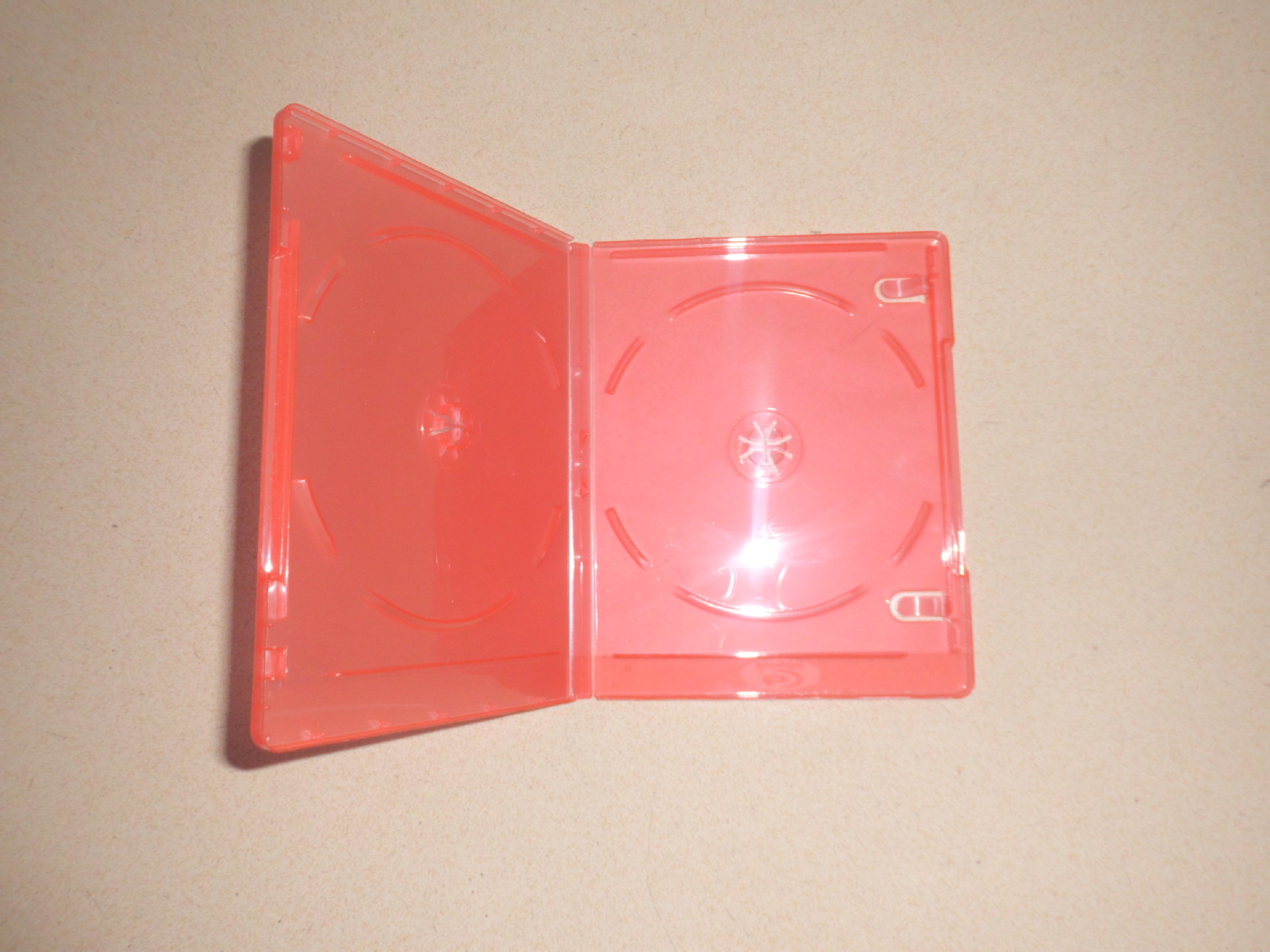 红光蓝光高透明 DVD包装盒光盘盒 厂家注塑加工批发