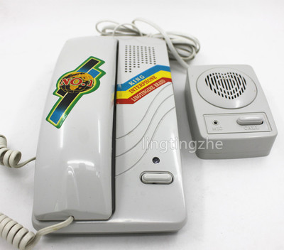 聆聽者樓宇有線雙向對講門鈴套裝專線非可視有線對講機