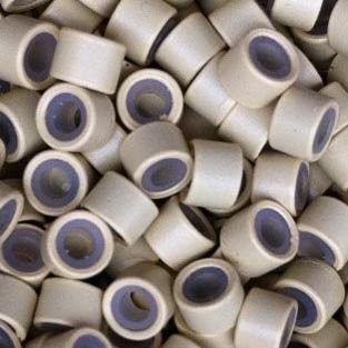 白色矽膠接發扣 假發輔料美發接發 矽膠環 接發工具 廠家批發