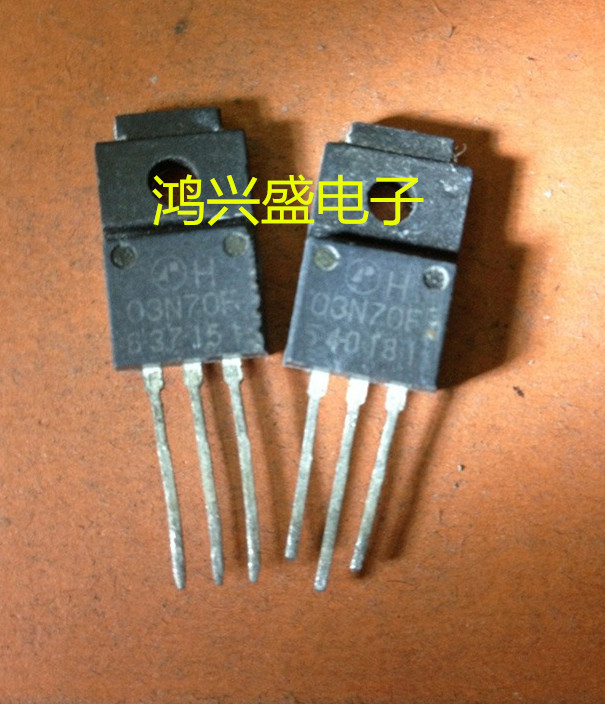 专营三极管批发03N70F 仪器测试 质量保证