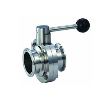 sangtians不锈钢快装蝶阀304/快装手动蝶阀/卫生级快装蝶阀