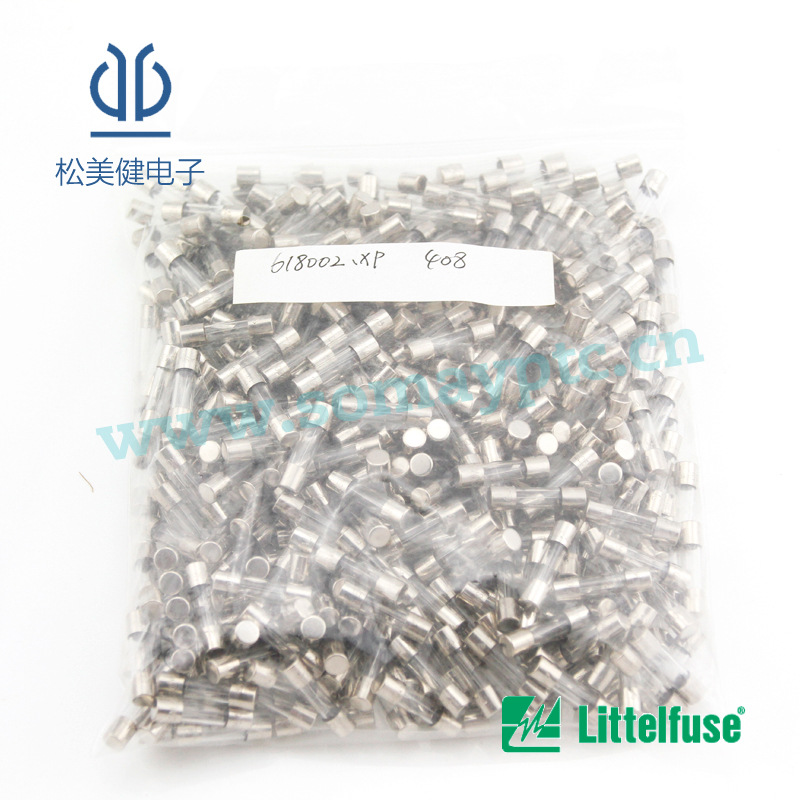 littelfuse力特原装5*20玻璃保险管0618002.XP单体不带引线