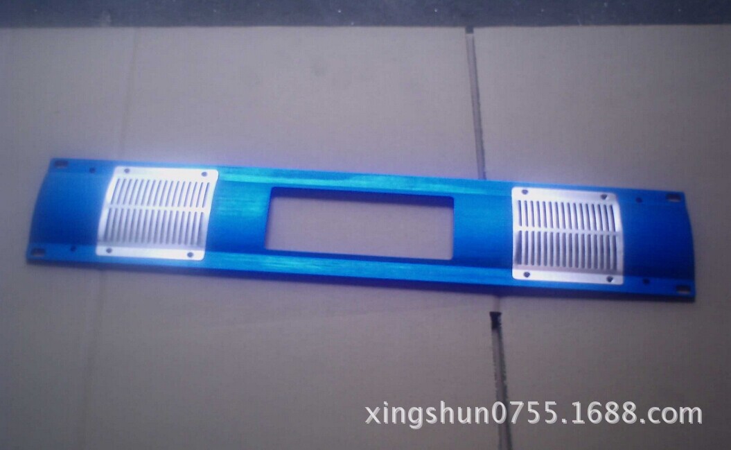 厂家定做高档铝合金面板、铝制面板、铝面板加工  拉丝氧化 丝印