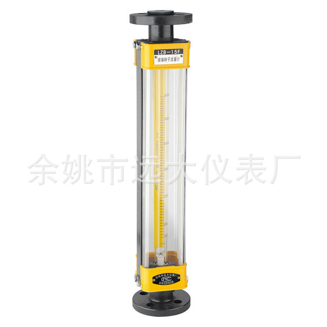 厂家销售LZB-15F防腐玻璃转子流量计 水液体气体流量计