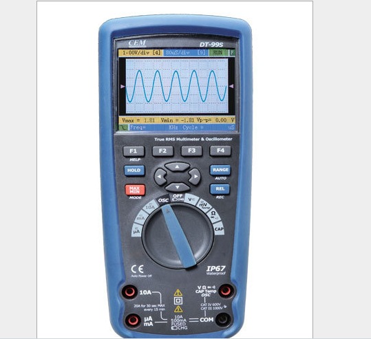 CEM华盛昌示波万用表高性能彩屏DT-99S数字万用示波表/示波器