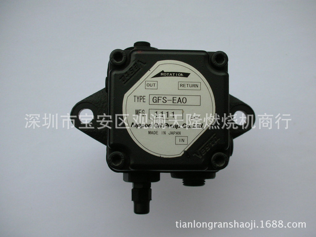 销售日本GFS-EAO燃烧机油泵