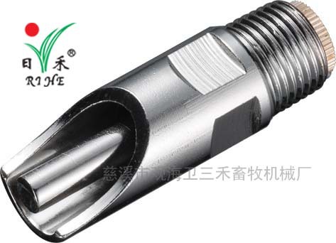 加厚型猪用白铁铜帽饮水器 猪用水嘴 加厚型猪用水嘴