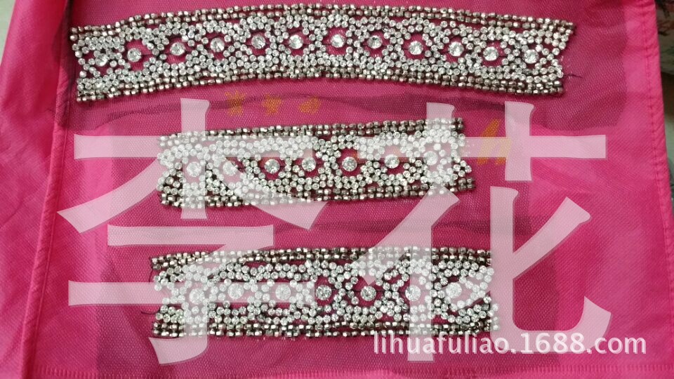 新款 韩国婚纱钻饰 批发 手工配饰水钻万能花 厂家供应