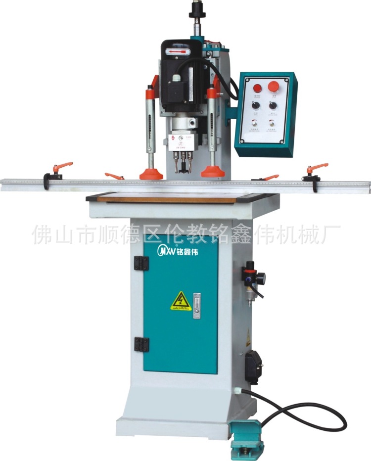 厂家生产供应 小型钻床  全新立式活页钻孔机MZ4211  多轴木工钻床 单头铰链钻孔机