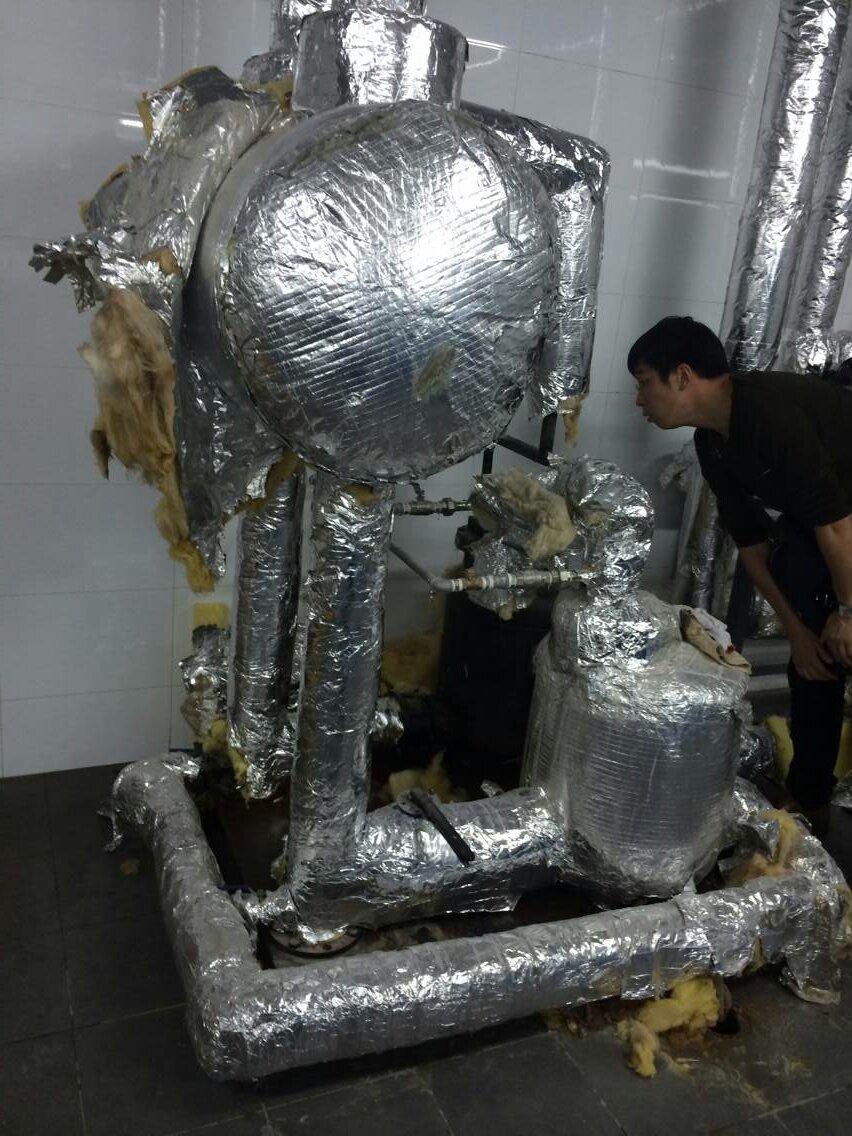 冷凝水回收装置现场图