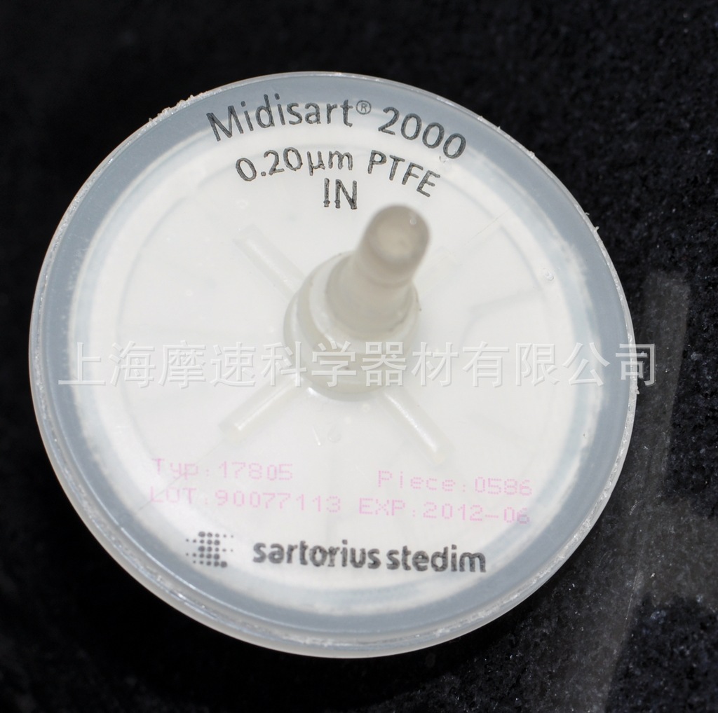 sartorius Midisart 2000 17805发酵罐用CEMS阻水过滤器