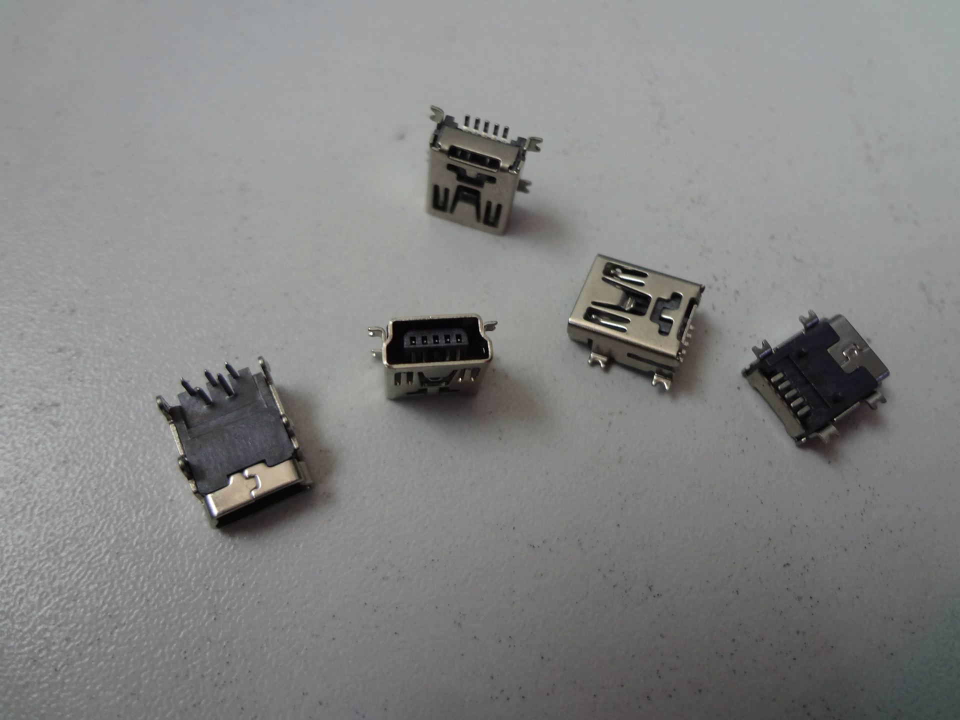 MINI USB 5P гнездо B типа короткое исполнение MT