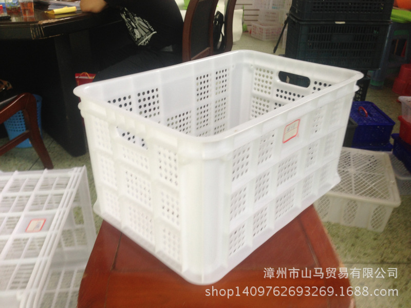 耐摔防腐蚀周转筐 塑料强力筐 工业框子 置物筐