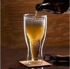 Produce Flip happy double-deck Glass Beer mug High temperature resistance Tall Wine Glass originality Wine cup Super large Beer mug