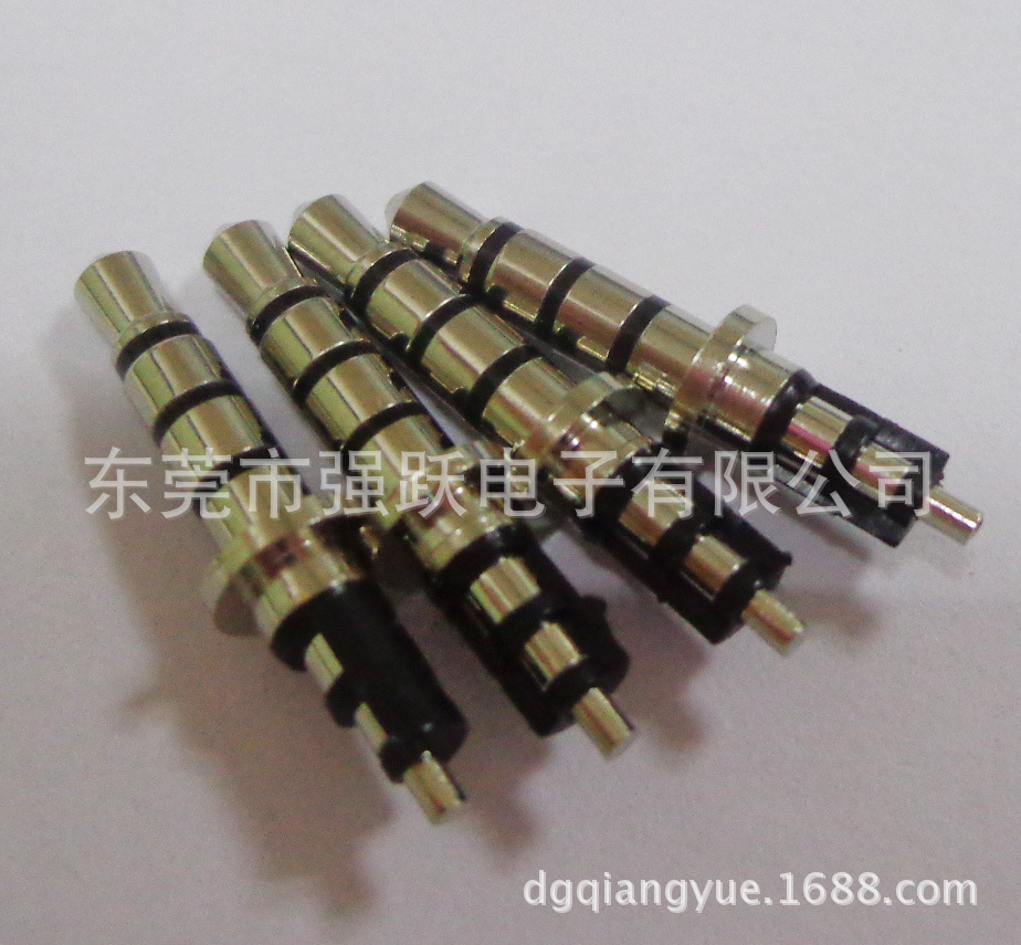 供应耳机插头3.5三声道DC插针