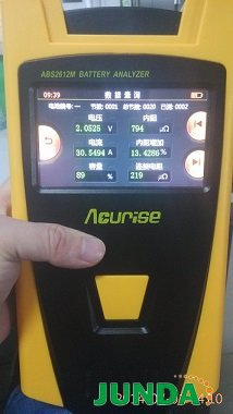 美国ACURISE公司ABS2612M蓄电池内阻测试仪|ru