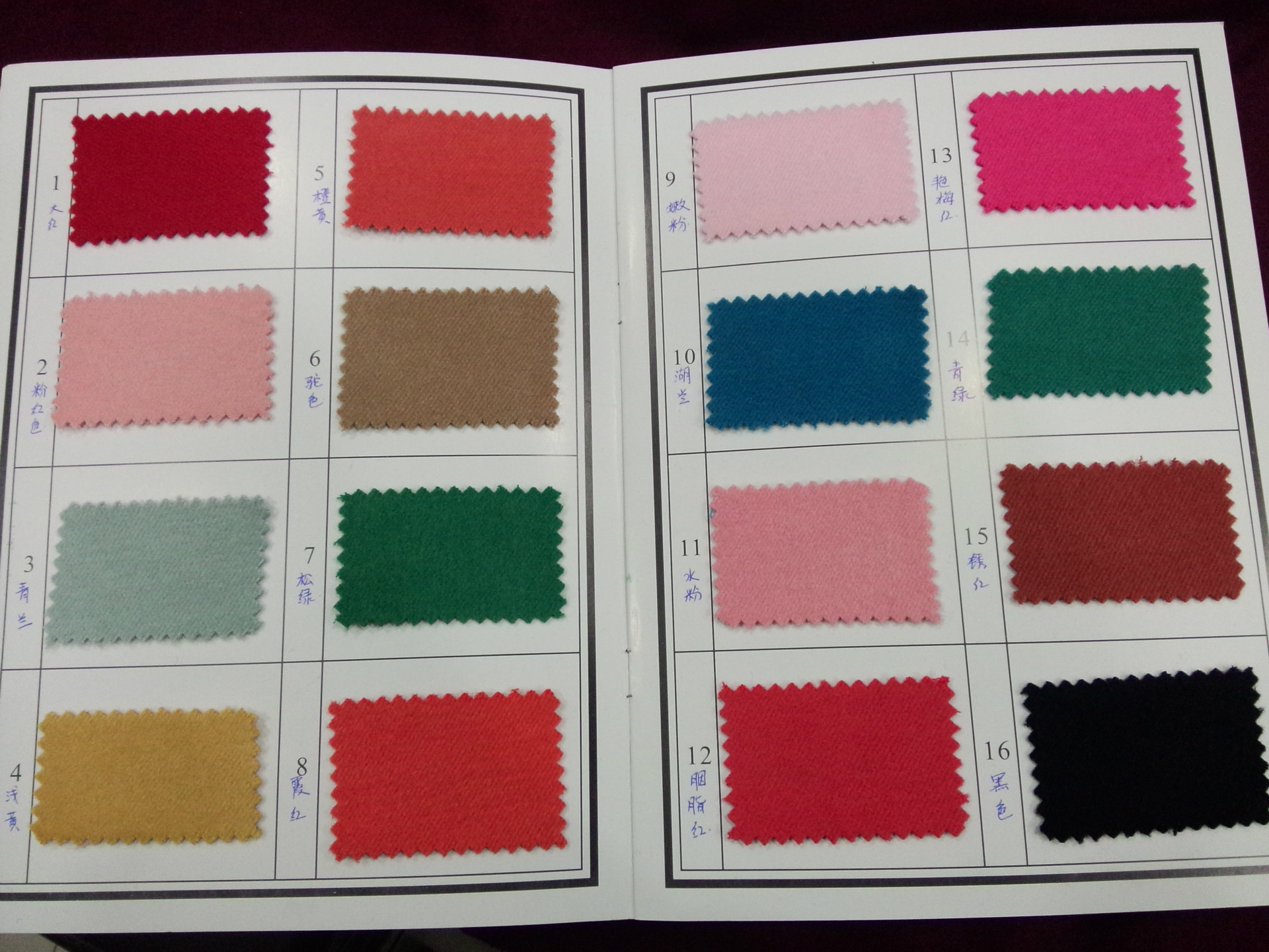 TR双面斜纹呢/大衣呢/加厚双面呢