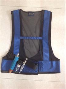 Supply of Cooling Air-Conditioning Clothing, Welding Worker Air-Conditioning Vest, Vortex Tube Shipyard Heat Protection Cooling Vest, Breathable Protective Clothing