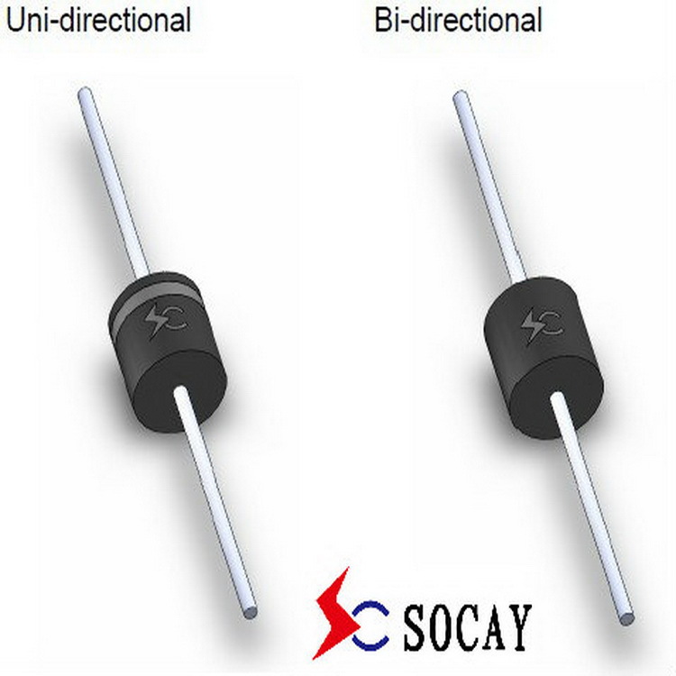 SOCAY瞬态二极管5KP16C_瞬变二极管_瞬态抑制二极管_TVS二极管