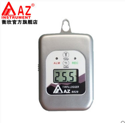 台湾衡欣 AZ8829仓库冻库冷藏运输车自动温湿度记录仪 智能记录