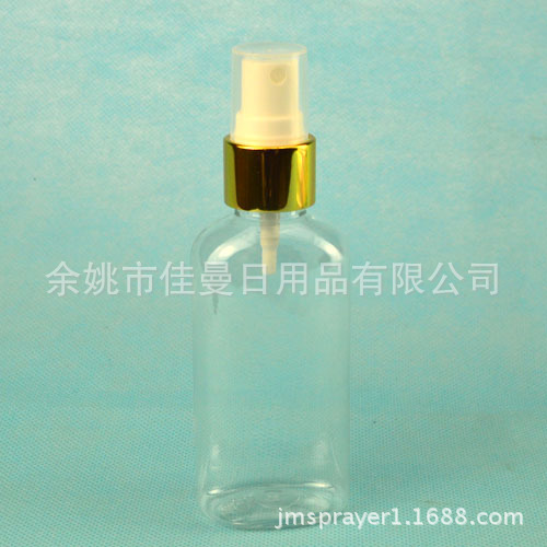 厂家直销 扁型60毫升塑料瓶 液体塑料瓶 透明塑料瓶