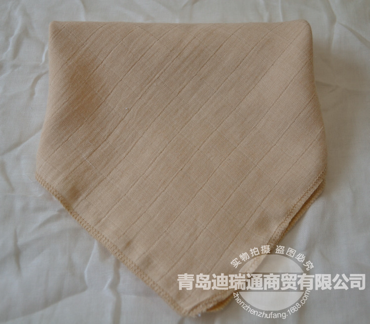 雙層彩棉紗佈手帕 嬰兒紗佈口水巾