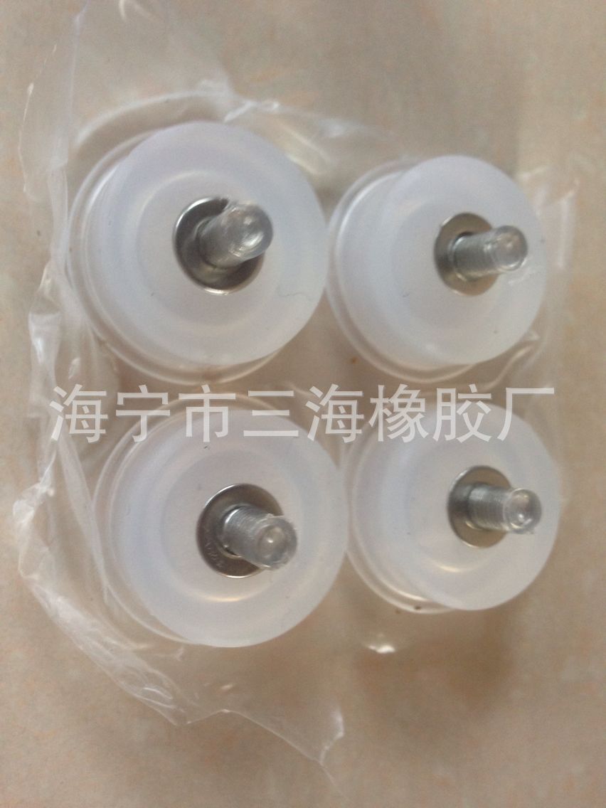 厂家供应 硅胶机脚 硅胶螺丝机脚定做