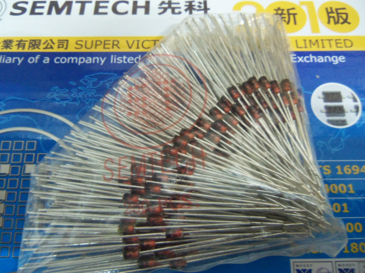 ST先科 1W稳压二极管 1N4727A 1N4727 1W 3V0 3V