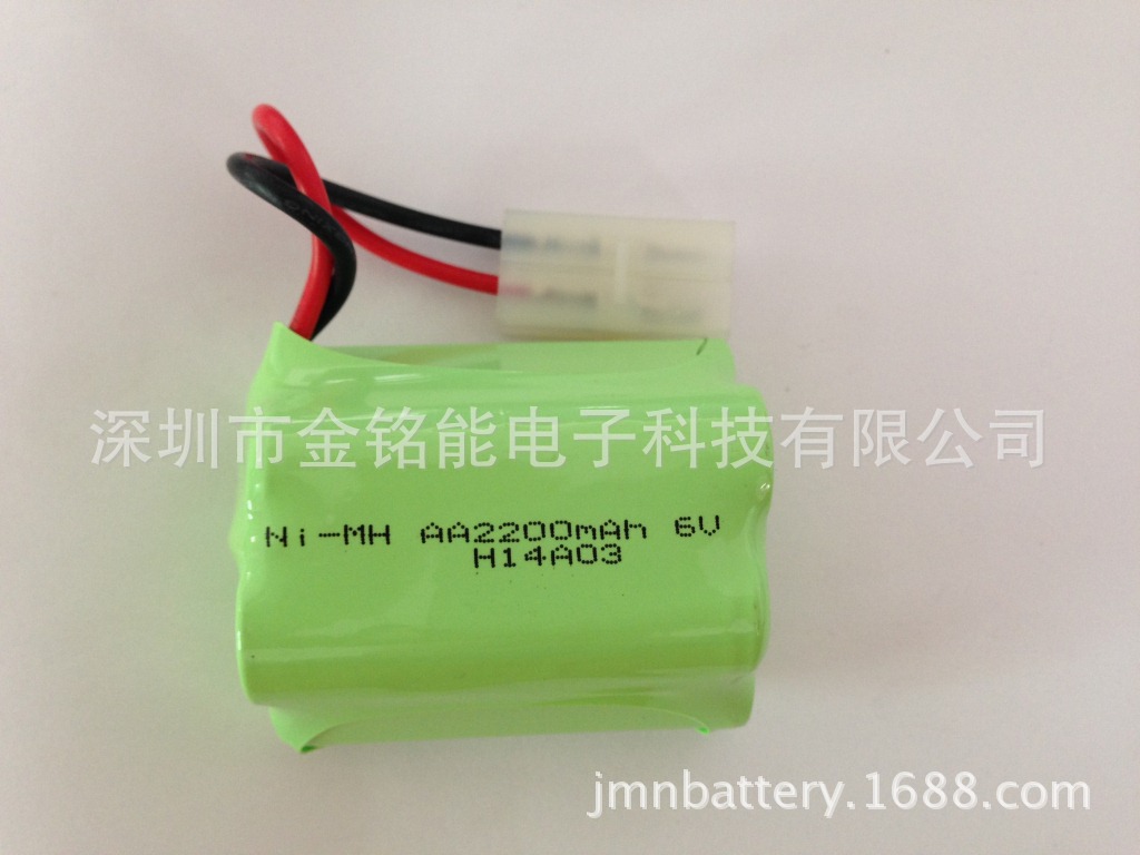 镍氢5号 AA 电池组 Ni-MH AA2200mAh 6V 可定制