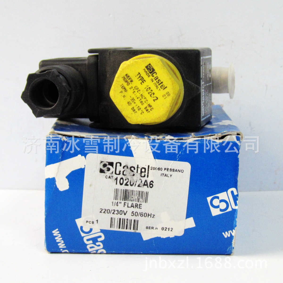 卡士妥电磁阀 Castel 1020/2A6