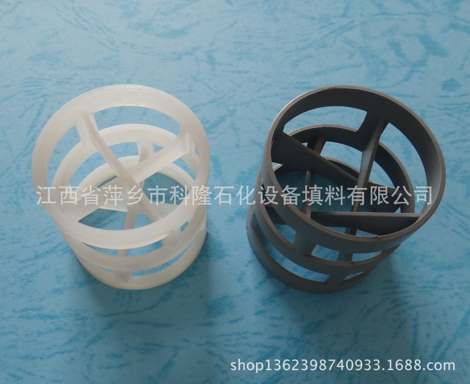 鮑爾環（PVDF 與CPVC 材質）