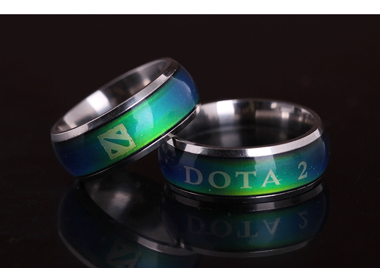 Xung quanh đối tượng trò chơi tháp pháo Dota2 vòng màu Titan thép vòng kiểm soát nhiệt độ của nam giới dota2 vòng