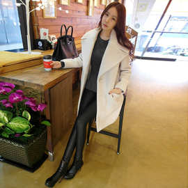 韩版秋冬新款女式黑色修身休闲小脚裤长裤外穿打底皮裤一件代发