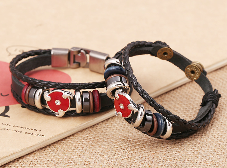 Leather bracelet student bracelet wholesale new leather bracelet