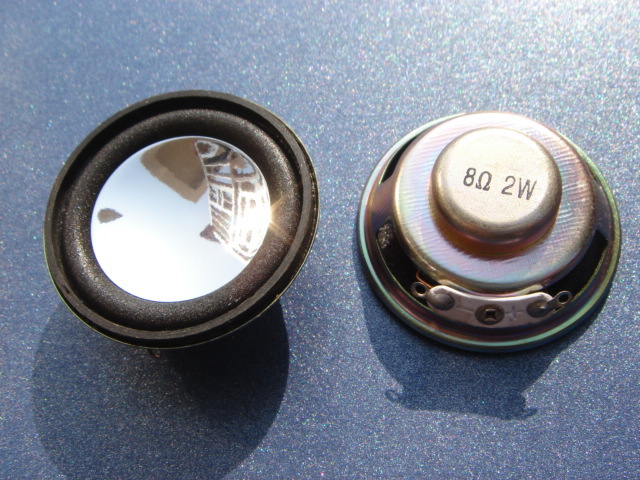 供应40MM内磁泡边锅底8欧2瓦音箱喇叭