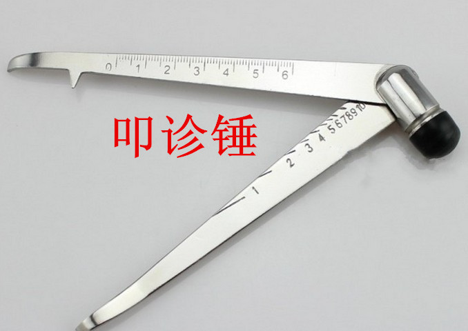 胜康 批发 不锈钢医院叩诊锤\ 扣诊锤\打诊锤 带刻度 加厚