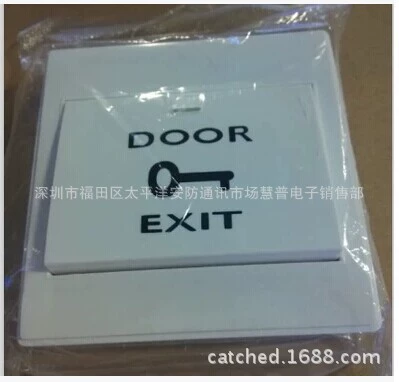 86 Тип открыт-Установленный с кнопкой двери переключателя нижней коробки, кнопка управления доступом (большое количество можно обсудить)