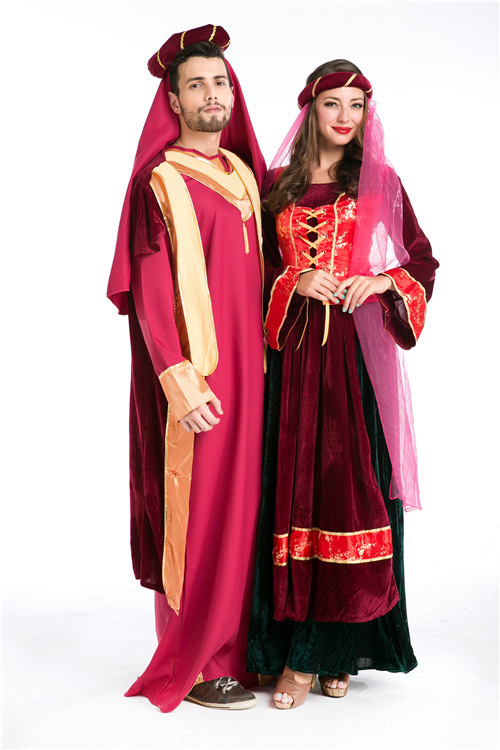 2020 New European and American Game Uniforms, Male and Female Couple Outfits, Role-Playing Exotic Performance Costumes
