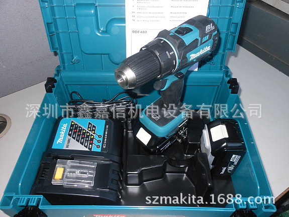 现货批发日本 makita牧田 充电起子电钻 DDF480RME