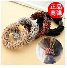 FQ23玉米花发圈 新款皮筋批发 9.9包邮活动进货批发 义乌发饰厂家