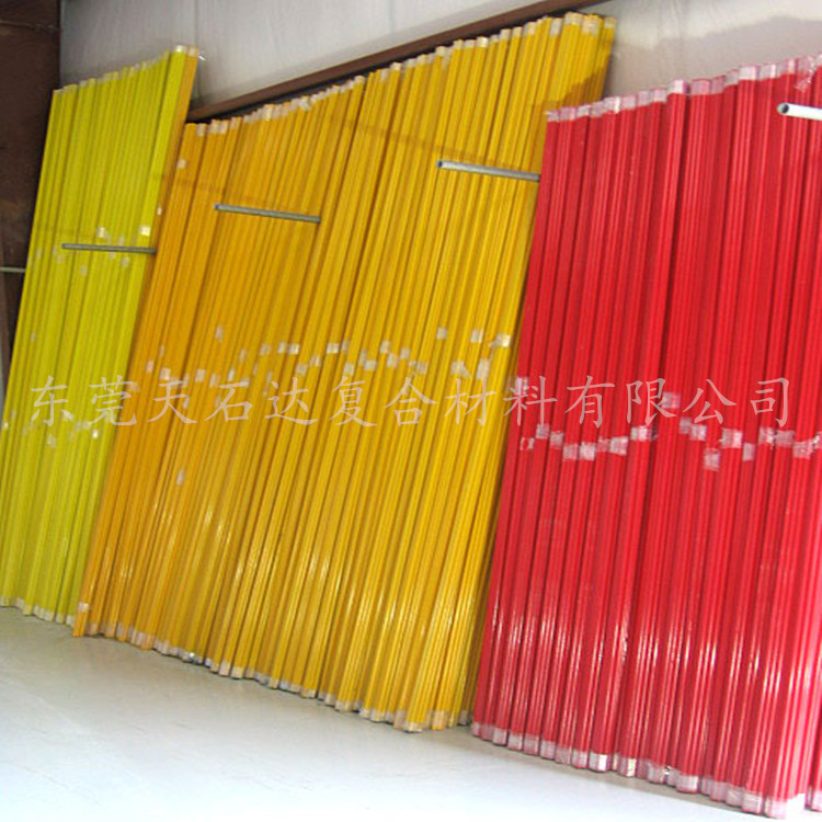 生产定制高强度白色玻璃纤维棒/玻璃纤维杆实心/玻璃纤维制品