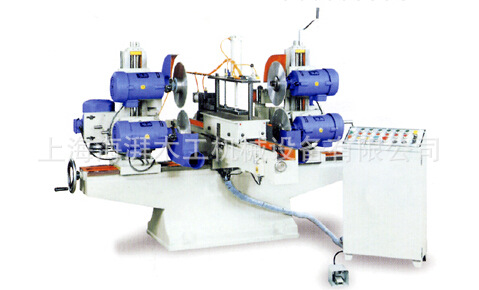 上海自动上下双端圆锯机附立轴机台湾正品