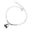 Silver bracelet, fashionable small bell, silver 925 sample, wholesale, Korean style