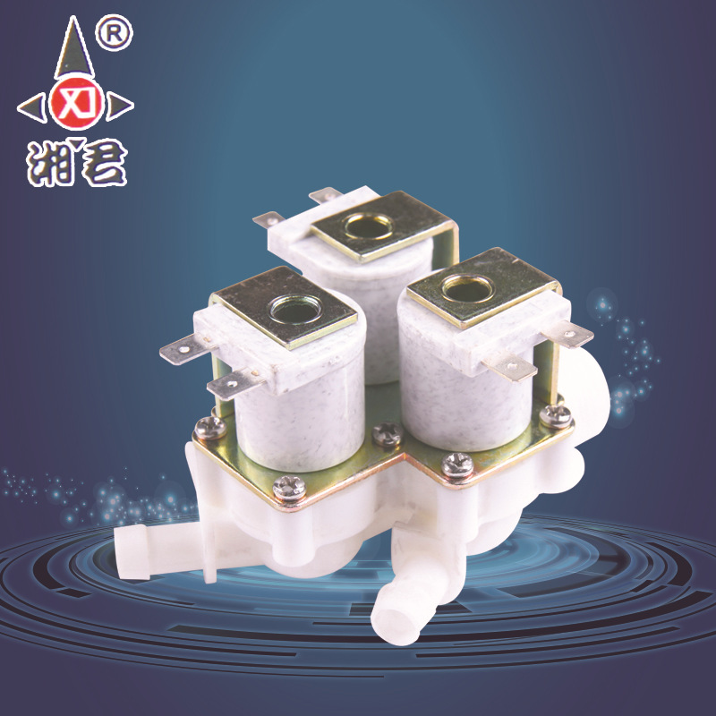 生产销售 快接净水器组合电磁阀 净水器快接废水电磁阀