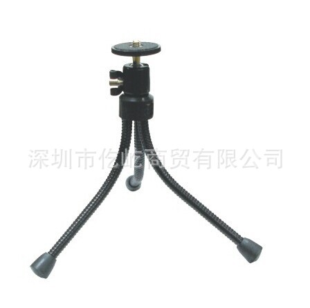 厂家供应批发迷你三角支架 台面摄影支架 软管三角支架相机三角架
